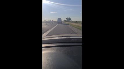 Неправилно изпреварване на АМ "Тракия" между Пазарджик и Пловдив