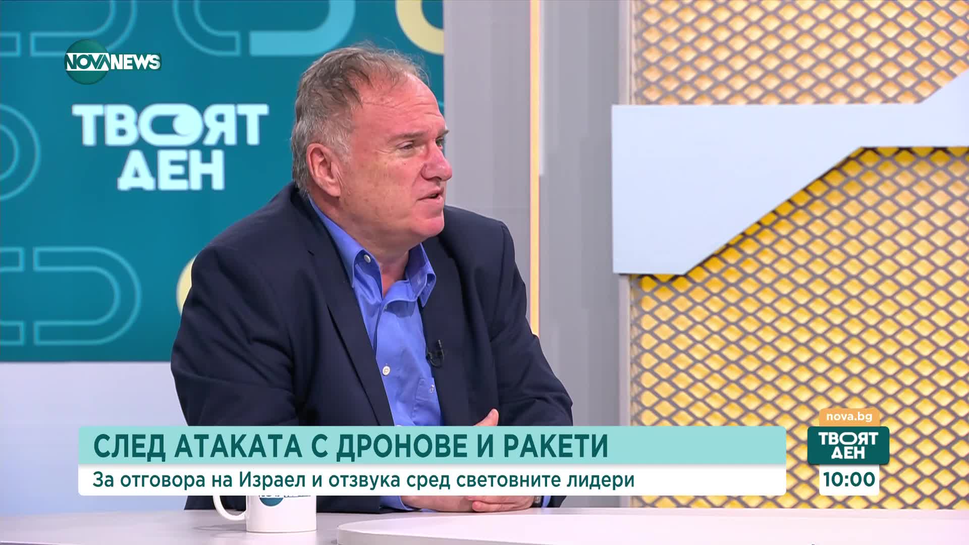Проф. Чуков: Няма да има война или сблъсъци между Израел и Иран