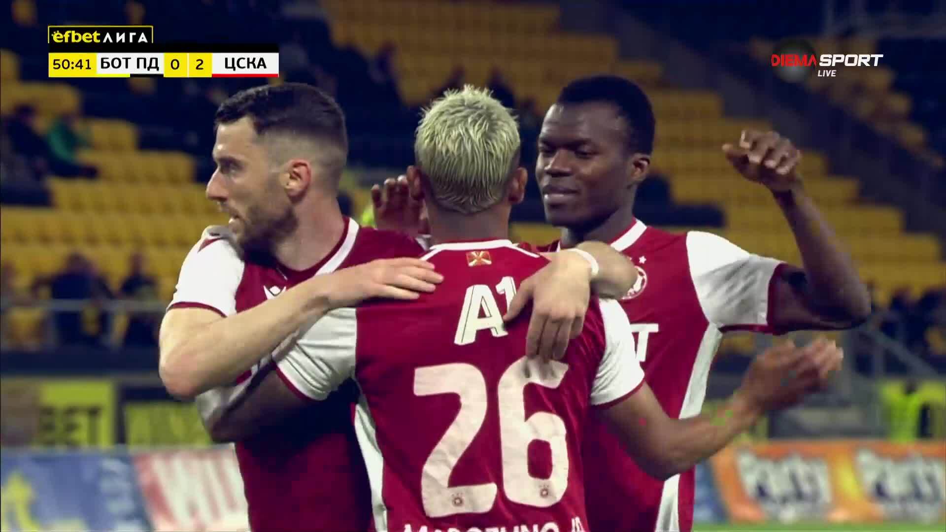 Илиан Илиев удвои преднината на ЦСКА